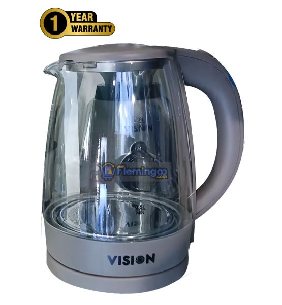 Electric Kettle Price in BD Vision Glass Kettle EK-018