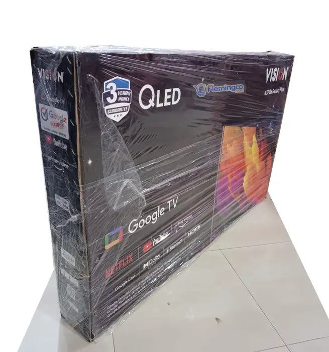 Vision 43” QLED Google TV 4K- PQ6 Galaxy Plus