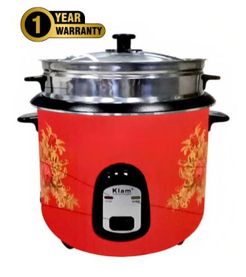 Kiam Rice Cooker 1.8L SFB-5702 Jointless Body (Double Pot)