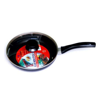 Kiam Fry Pan With Glass Lid (Induction Bottom)