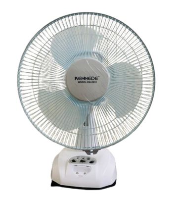 Defender Kennede KN-2912 Rechargeable Table Fan 12”
