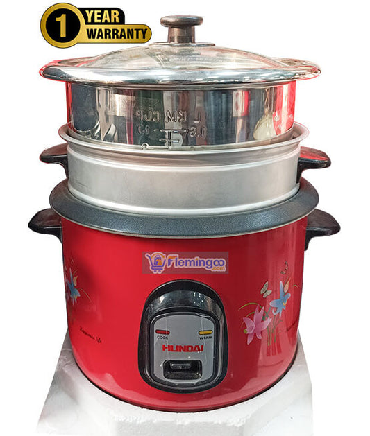 Hundai Rice Cooker 2.8Ltr SFB-5704 Full Body (Double Pot) 
