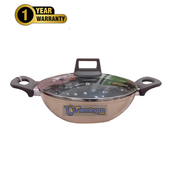 Kiam ceramic granite non-stick karai Induction Bottom