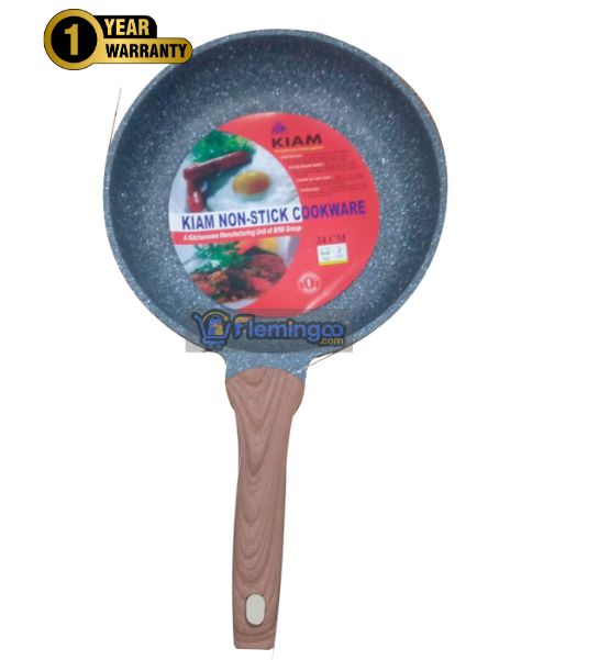 Kiam Die Casting Fry Pan 18cm Tapper (Induction Bottom)