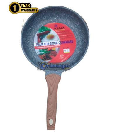 Kiam Die Casting Fry Pan 18cm Tapper (Induction Bottom)