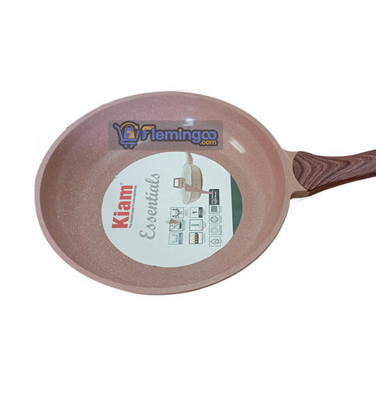 Kiam Die Casting Fry Pan 18cm Tapper (Induction Bottom)