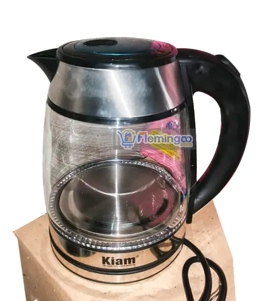 Kiam Electric Glass Kettle 1.8Ltr BL-003