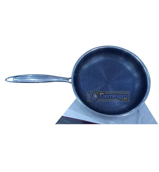 Kiam Tri Ply Honeycomb Hi-Tech SS Fry Pan (Induction Bottom)