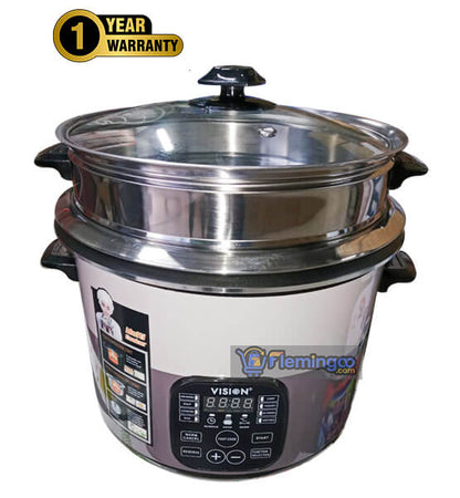 Vision 1100W Multi Cooker 3.0Ltr Smart Rice Cooker 