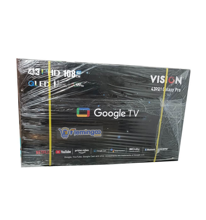 Vision 43” RQ1 Galaxy Pro 4K QLED Google TV 