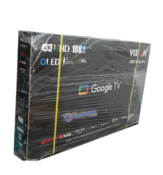 Vision 43” RQ1 Galaxy Pro 4K QLED Google TV 