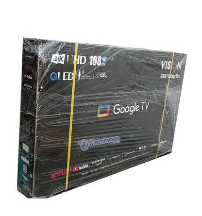 Vision 43” RQ1 Galaxy Pro 4K QLED Google TV 